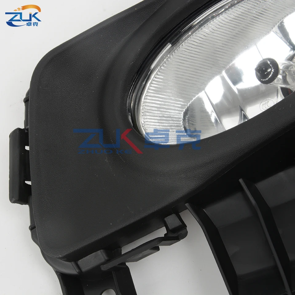 ZUK Car Accessories Front Bumper Fog Light For Mazda 3 Axela M3 BK 2004-2010 1.6L Anti-Fog Reflector Lamp Foglight Foglamp