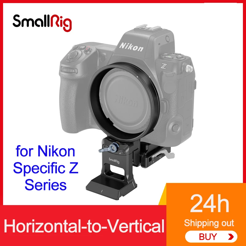 SmallRig Rotatable Horizontal-to-Vertical Mount Plate Kit for Nikon Specific Z Series Cameras 4306 for Sony Alpha FX Series