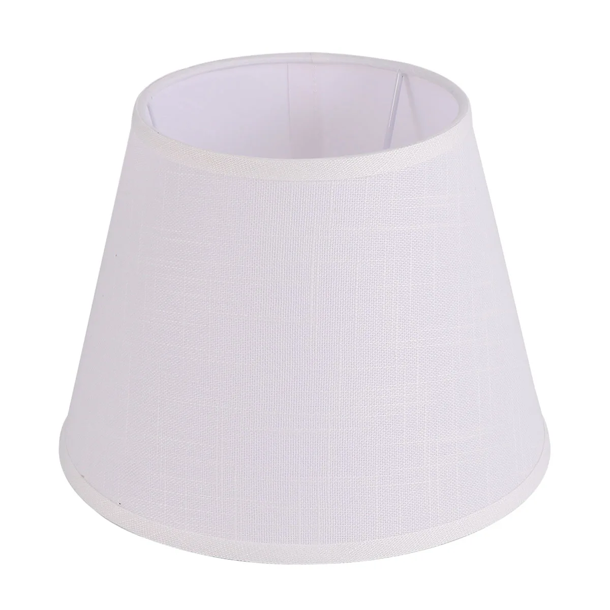 

White Cotton Lampshade Linen Bedroom Light Covers Shell Cloth Accessories Safe Durable Protective Gather Decorative