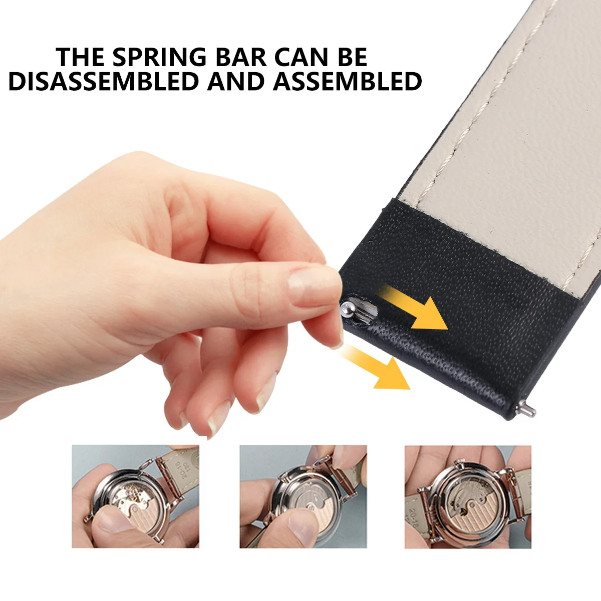 

Watch Strap 20Mm Quick Release Replacement Band For Smart Watch Adjustable Durable Compression Molding