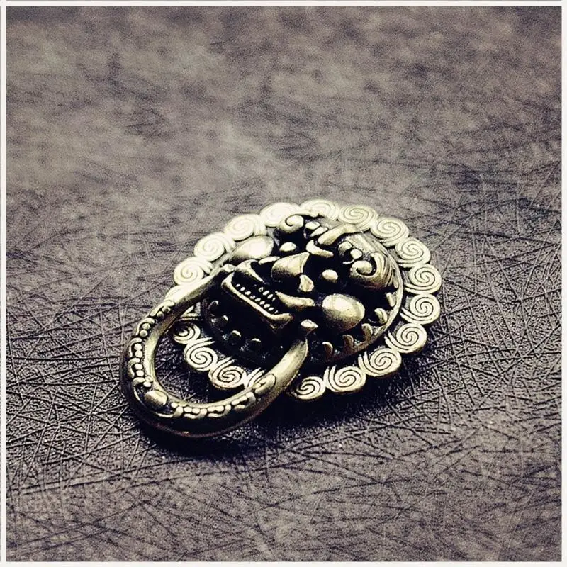 Retro Brass Clasp -hardware voor lederen producten Kostuumdecoraties