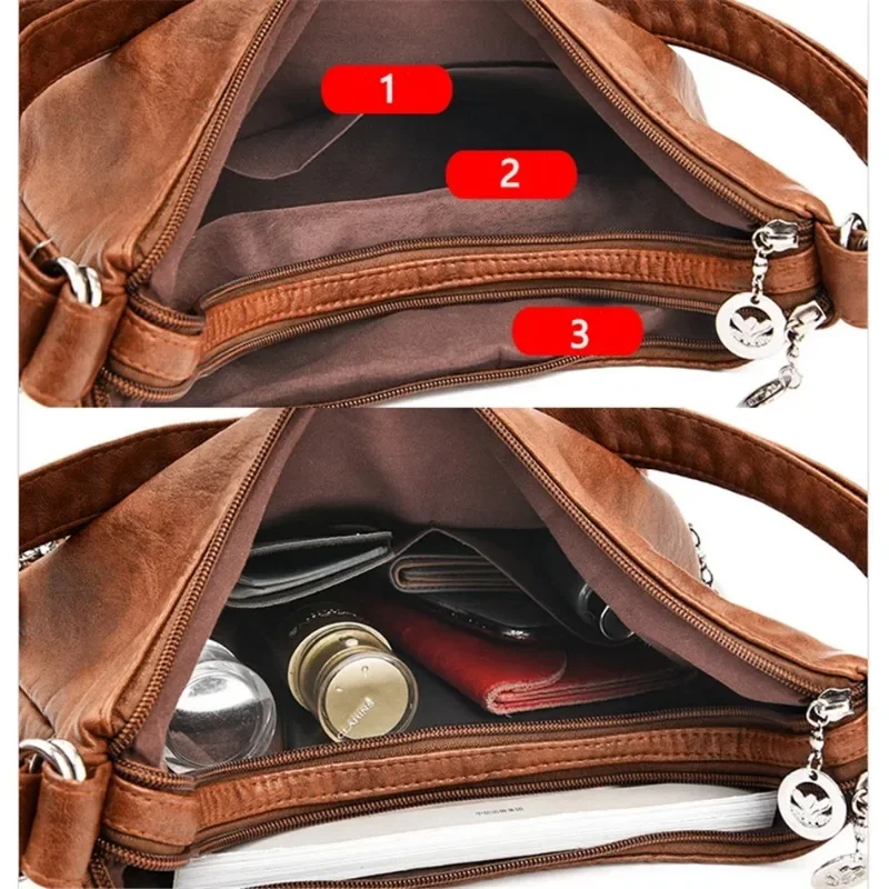 Luxury School Shoulder Hand Bags for Women PU Leather Travel Backpack Female Bagpack Women Back Pack Mochilas Sac A Main