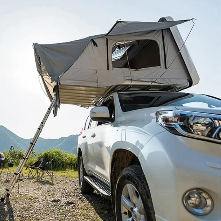 

Eaynon Automatic Hard Shell Rooftop Tent for SUV Car Truck Roof Waterproof Overland Roof Top Camping Tents