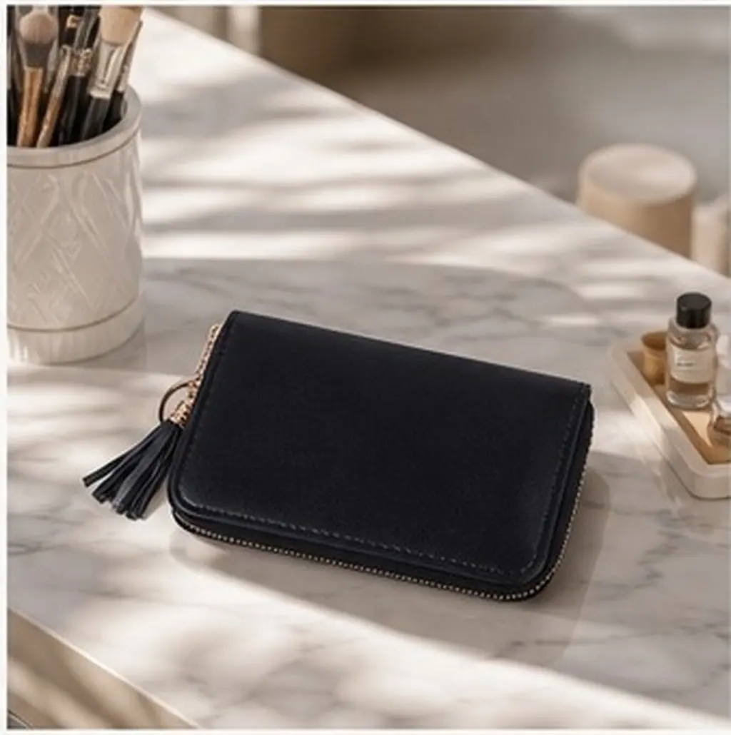 Zippered Nail Art Plates Storage Pouch Premium Quality Stamping Template Organizer Bag Functional Compact Case for Nail Stamping