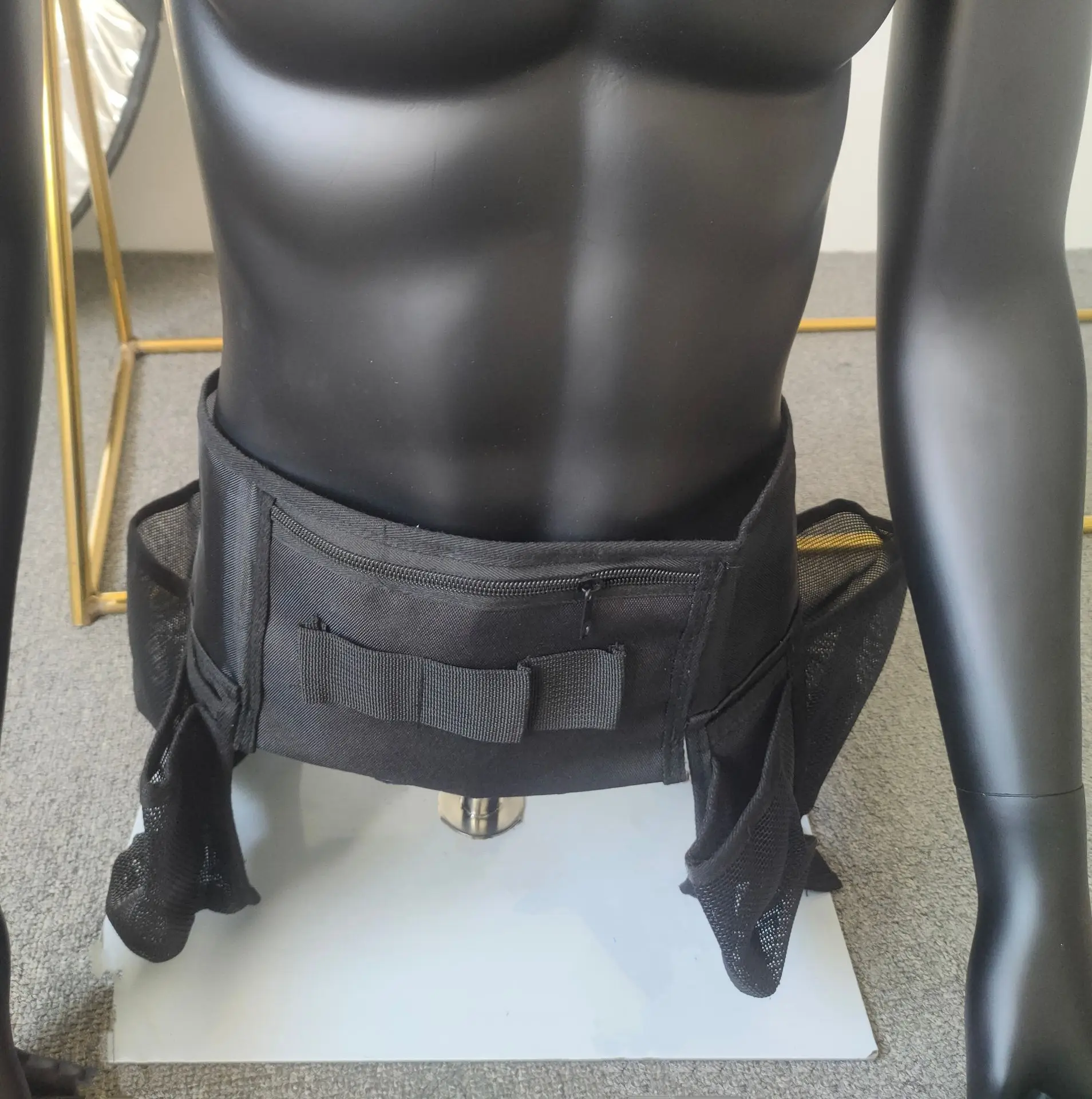 مجموعة أدوات صيانة الموظفين في الخدمة، حقيبة تخزين قابلة للتنفس، حقيبة فاني للتنظيف، مجموعة أدوات متينة متعددة الوظائف #4