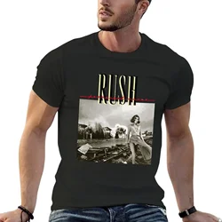 Rush Permanent Waves T-shirt customs design your own summer top Men's cotton t-shirt