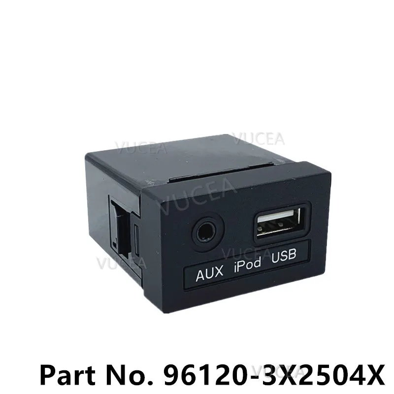 

AUX & USB Jack Assy Genuice Part For Elantra 2015 961203X250 New AVANTE OEM AUX IPod USB 2.0 1.8 MD 961203X2504X 96120-3X250