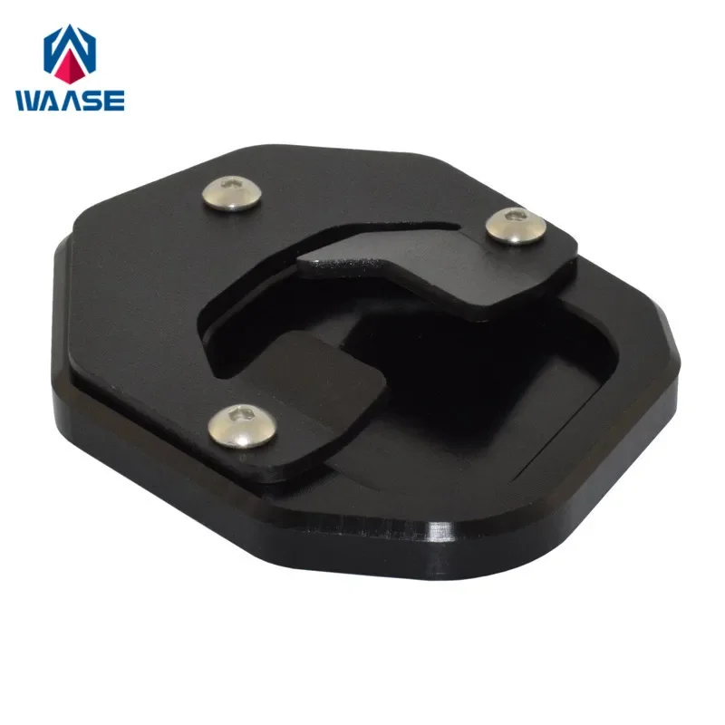 

waase For Yamaha Tenere 700 XT700Z XTZ700 T7 2018 2019 2020 2021 2022 2023 Kickstand Foot Side Stand Extension Pad Support Plate