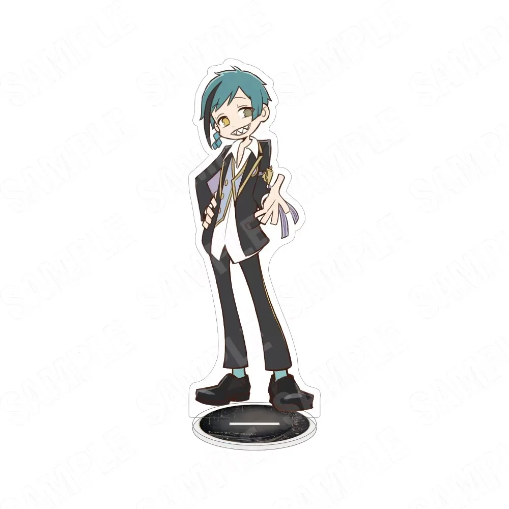 Twisted-Wonderland 15cm Acrylic Stand Figures Keychain Anime Character Desktop Tabletop Ornament Otaku Gamer Collectible Gift