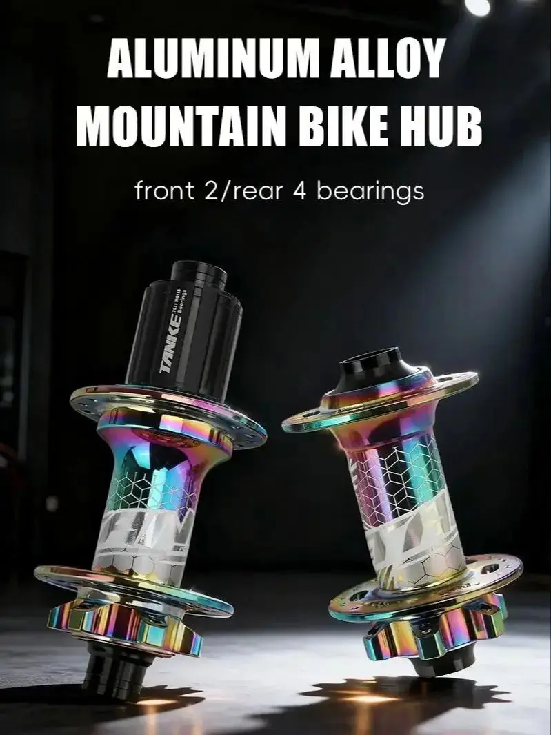 AliExpress TANKE MTB Hub 120 Click Bearing Hub Front Rear 32 Holes Disc Brake Bicycle Hubs Quick Release 6 Pawl Hub Winter New Arrivals