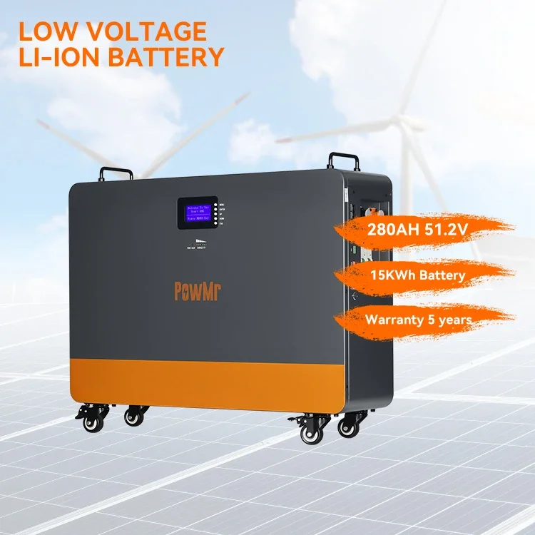 PowMr Floor Standing 51.2V 300Ah LiFePO4 Battery Built in BMS System 15KWh Energy Storage Lithium ion Battery