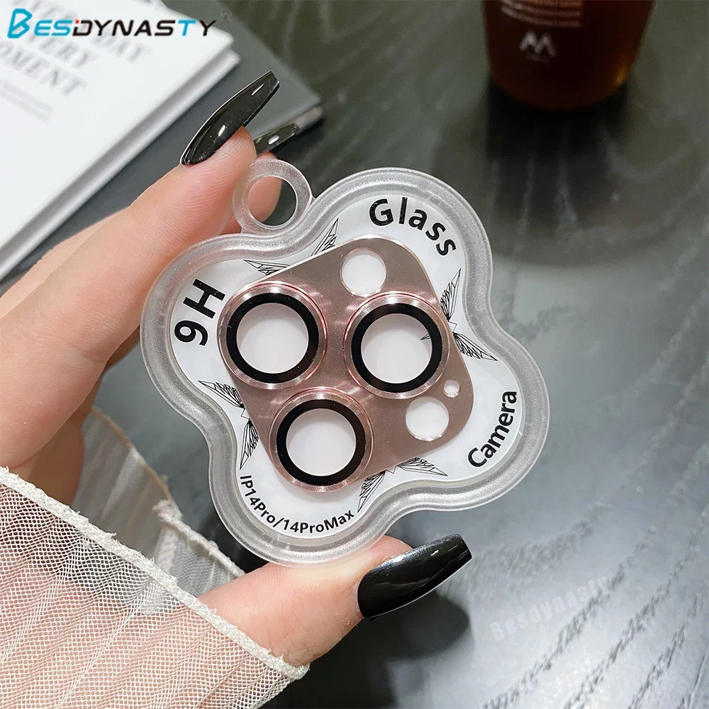 Metal Camera Lens Protector Glass For iPhone 11 12 13 15 14 Pro Max Back Lens Protective Film For 15 Plus 13 12 Mini Cam Lens