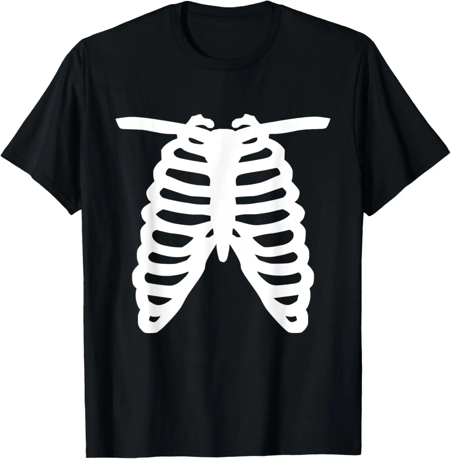 Skeleton Rib Cage Halloween Scary Skeleton Costume Gift T-Shirt