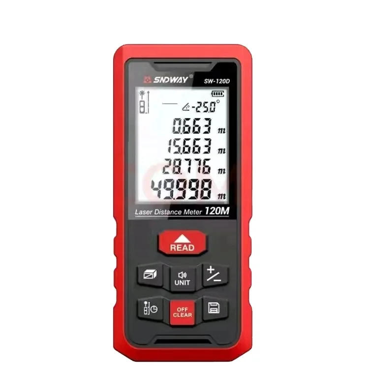 

SNDWAY SW-120D 120M USB Карманный лазерный дальномер