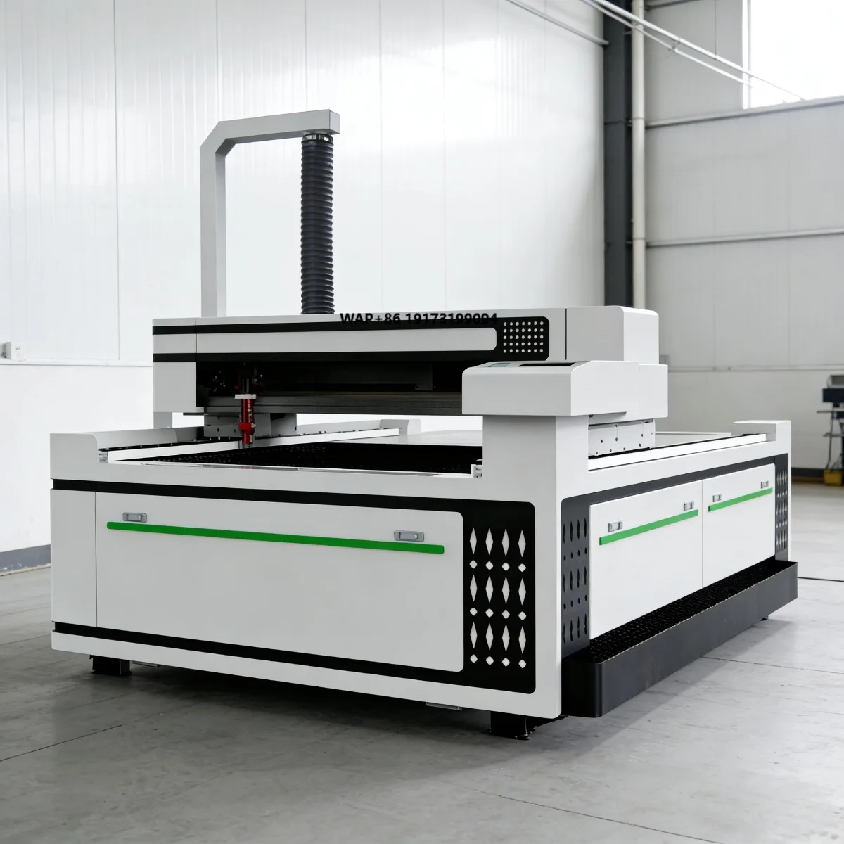 Double Head Bench-Top CO2  Cutting Machine Wood Acrylic Rubber Paper MDF BMP-High-Speed CNC Engraver 1300x2500mm