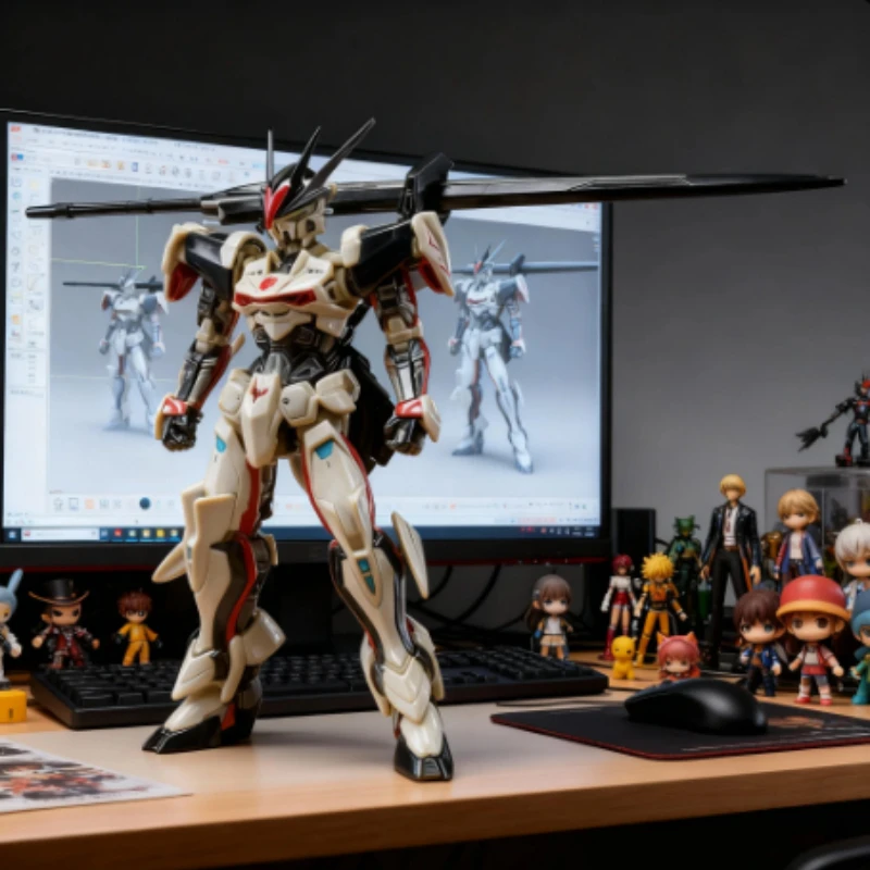 

Конструктор HG Premium Bandai Gundam 1/144 Load Astray MHF-01, аниме-фигурка, робот-игрушка для сборки, подарок для детей