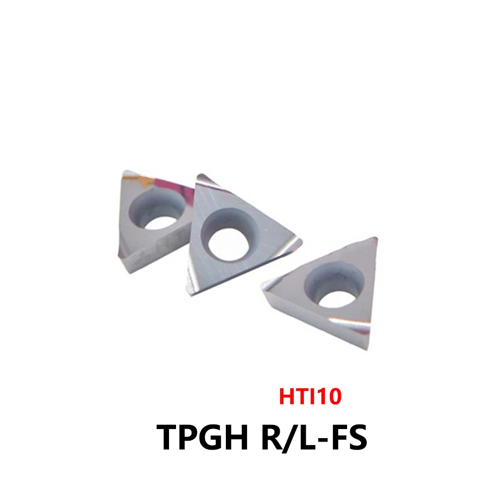 Оригинальный TPGH 080204   L TPGH 090202   TPGH 110302   TPGH 110304   TPGH 160304   L FS HTI10 Твердосплавные вставки Токарный станок с ЧПУ TPGH 090204   L Инструмент