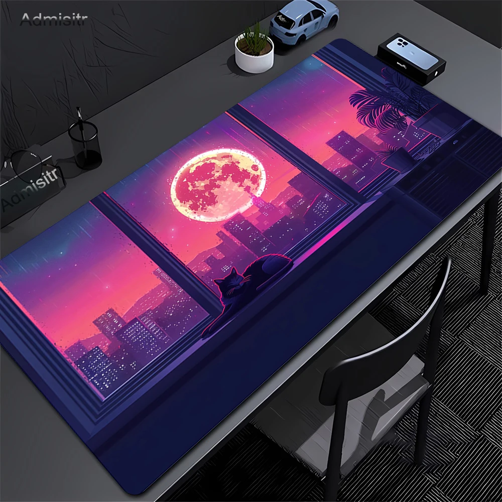 Space Mousepad Home XXL New Large Mouse Mat Starry Sky MousePads Laptop Carpet Soft Anti-slip Desktop Mouse Pad 90x40 Mouse Mat