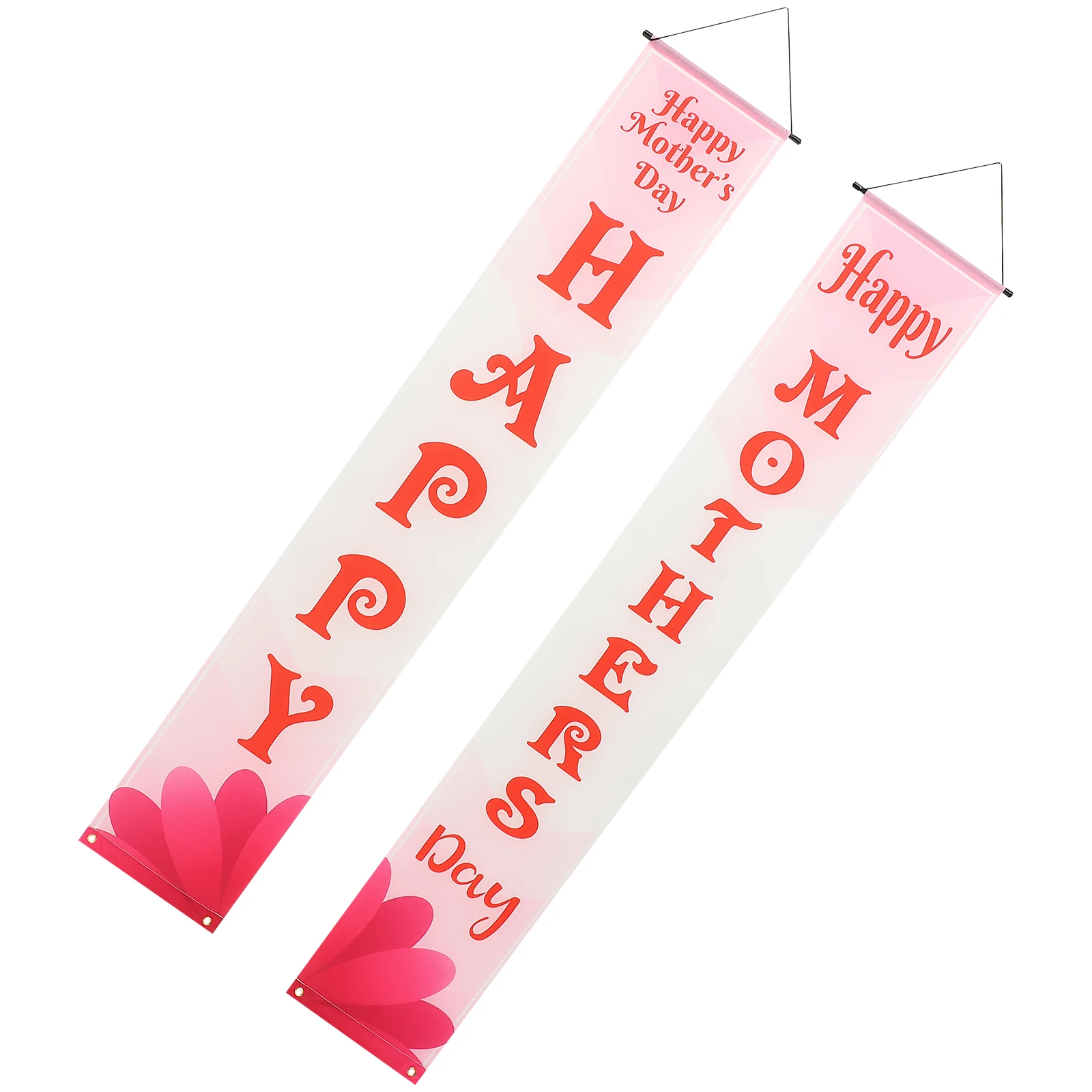 

Mother's Day Couplet Banner Decorations Party Mothers Accessories Happy Polyester Parent-child Hanging