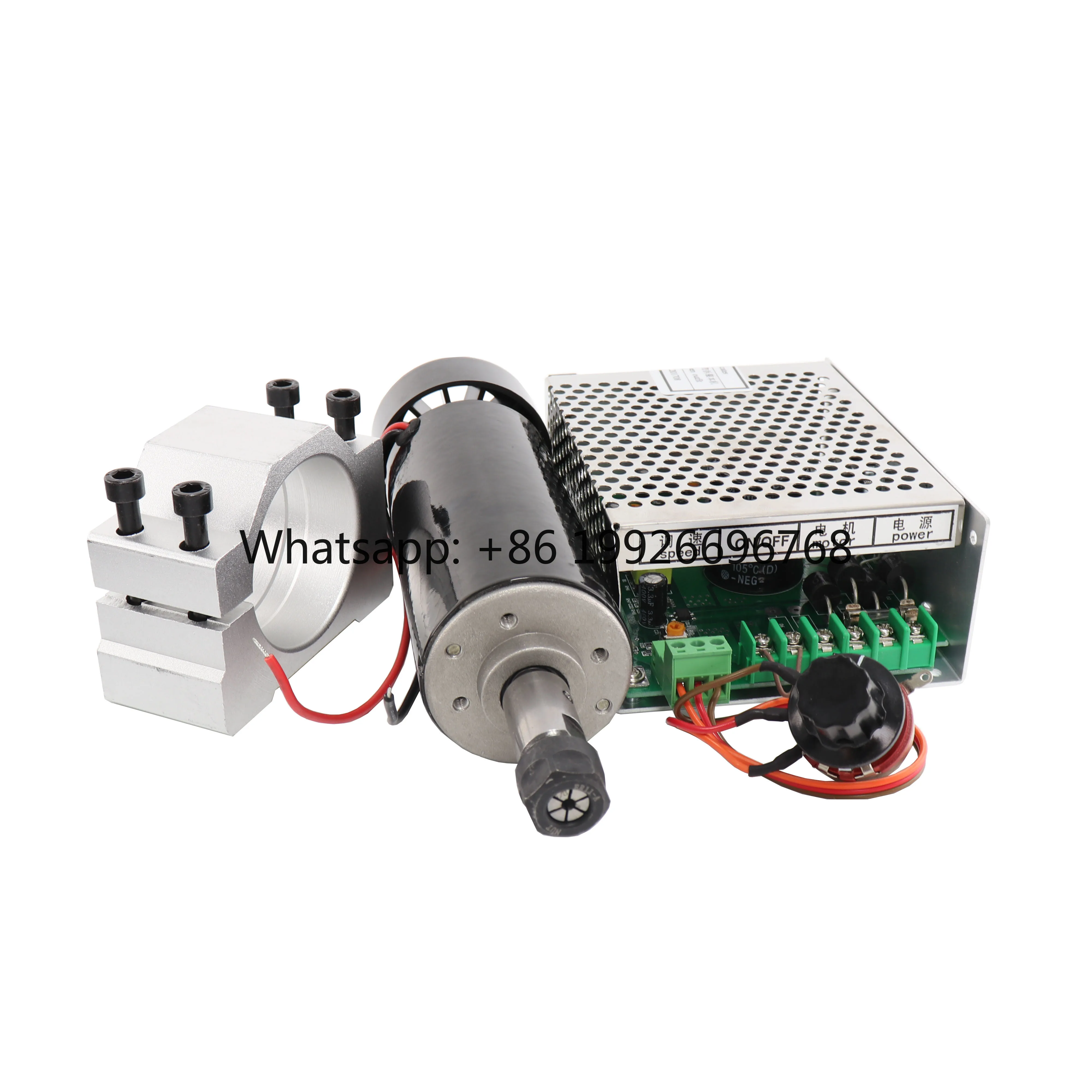 Wholesale Price Spindle Motor 3000RMP Power Supply 3D Engraving Machine High Speed Air-cooled 500W Spindle Dc Motor