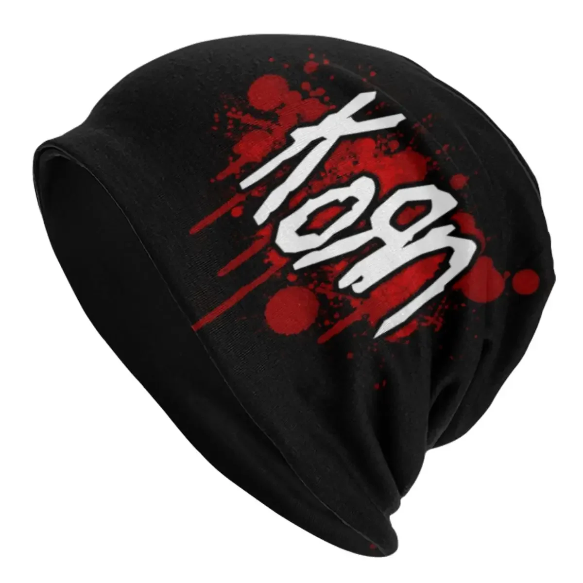 Korn Bonnet Hat Vintage Outdoor Skullies Beanies Hats Rock Band Music for Men Women Knitting Hats Spring Multifunction Caps