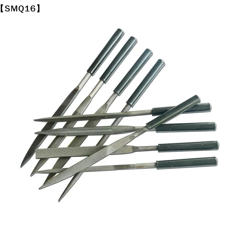 10pcs/set Metal Needle File Set Wood Rasp Metal Polishing Hand FileTools Steel Rasp Needl Filing For Metal Glass Stone Wood【SMQ】