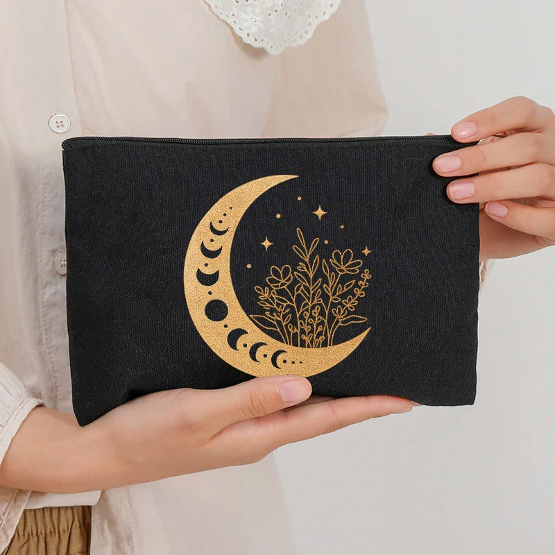 Ramadan Gift Makeup Bag for Muslim Eid Gifts Eid Mubarak Gift Bags Ramadan Supplies Al Fitr Party Decoration Mubarak Make Up Bag