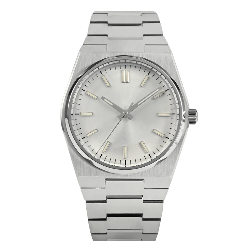 San Martin klassische Herrenuhr 40 mm Miyota 9015 Luxuskleid automatische mechanische Armbanduhr Schnellverschluss-Armband SN0023 Reloj 6