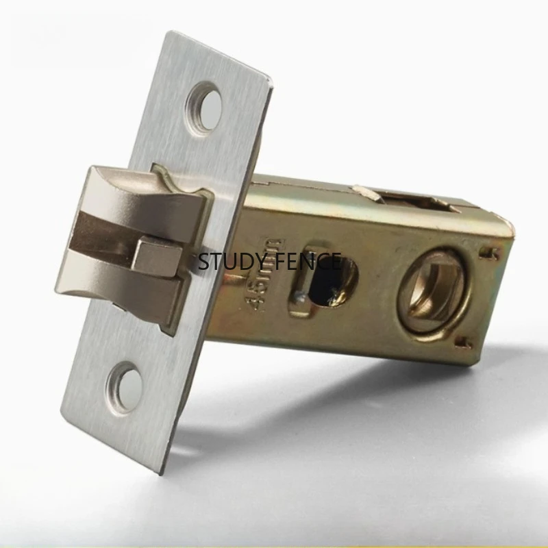 

Bathroom Metal Lock Body Universal Bedroom Lock Body Hardware Accessories Excluding Keys, Silent Single Tongue Lock Body
