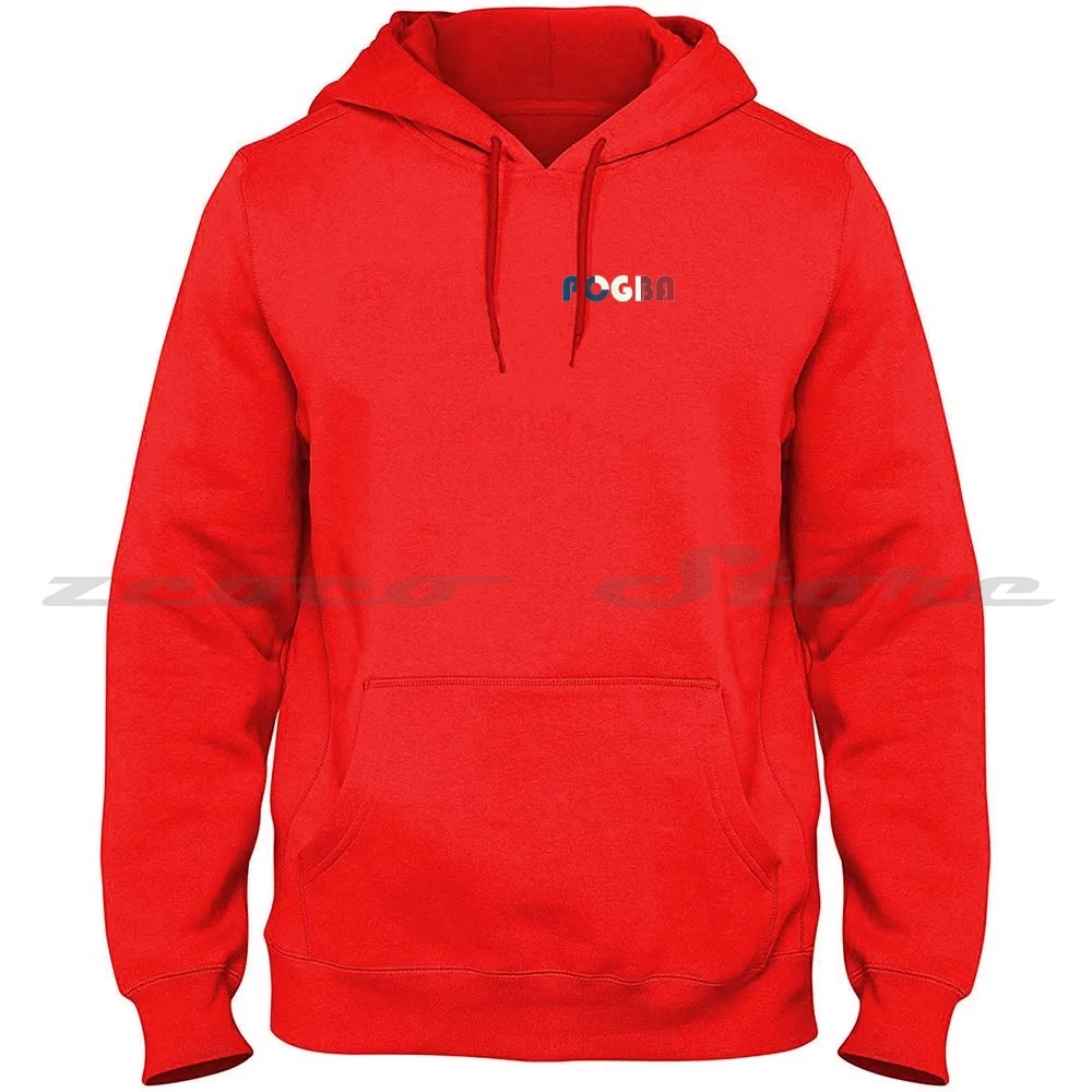 Pogba Fashion Hoodies Hochwertiges Langarm-Sweatshirt Pogba La France Soccer Ronaldo Benzema England