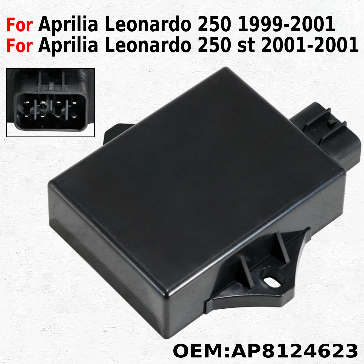 

Коробка зажигания CDI подходит для Aprilia Leonardo 250 st 1999 2000 2001 лет OEM: AP8124623 Регулятор-выпрямитель