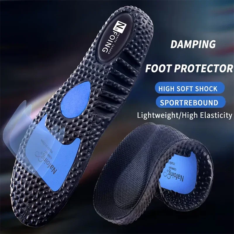 

Soft-soled Sports Insoles for Men Shock-absorbing and Breathable in Summer Not Tiring To Stand for A Long Time