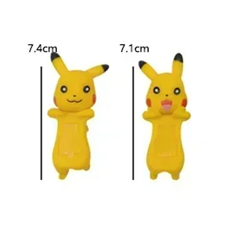 โมเดลตกแต่งโทรศัพท์มือถือรูปปิกาจูการ์ตูนน่ารักสไตล์ปาร์ตี้แองเจิล รุ่นฮิตจากโปเกมอน แบบกล่องสุ่ม