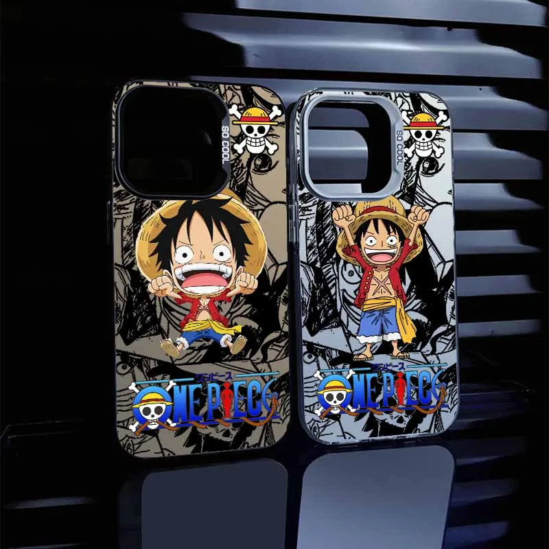 One Piece Luffy Cover For Samsung Galaxy S26 S25 Edge S24 S23 S22 S21 S20 FE Ultra Plus Colorful Phone Case
