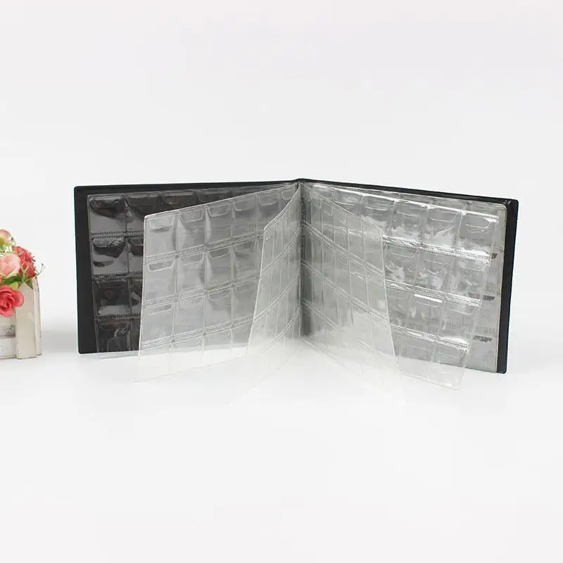 Coin Collecting Organizer Book 240 Pockets Waterproof PVC 10 Pages Sturdy Penny Holder for Beginner Collectors Starter Kit