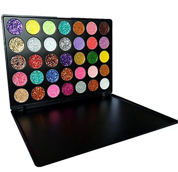 35 color sequins stage makeup children\'s eye shadow shining pearl eye shadow