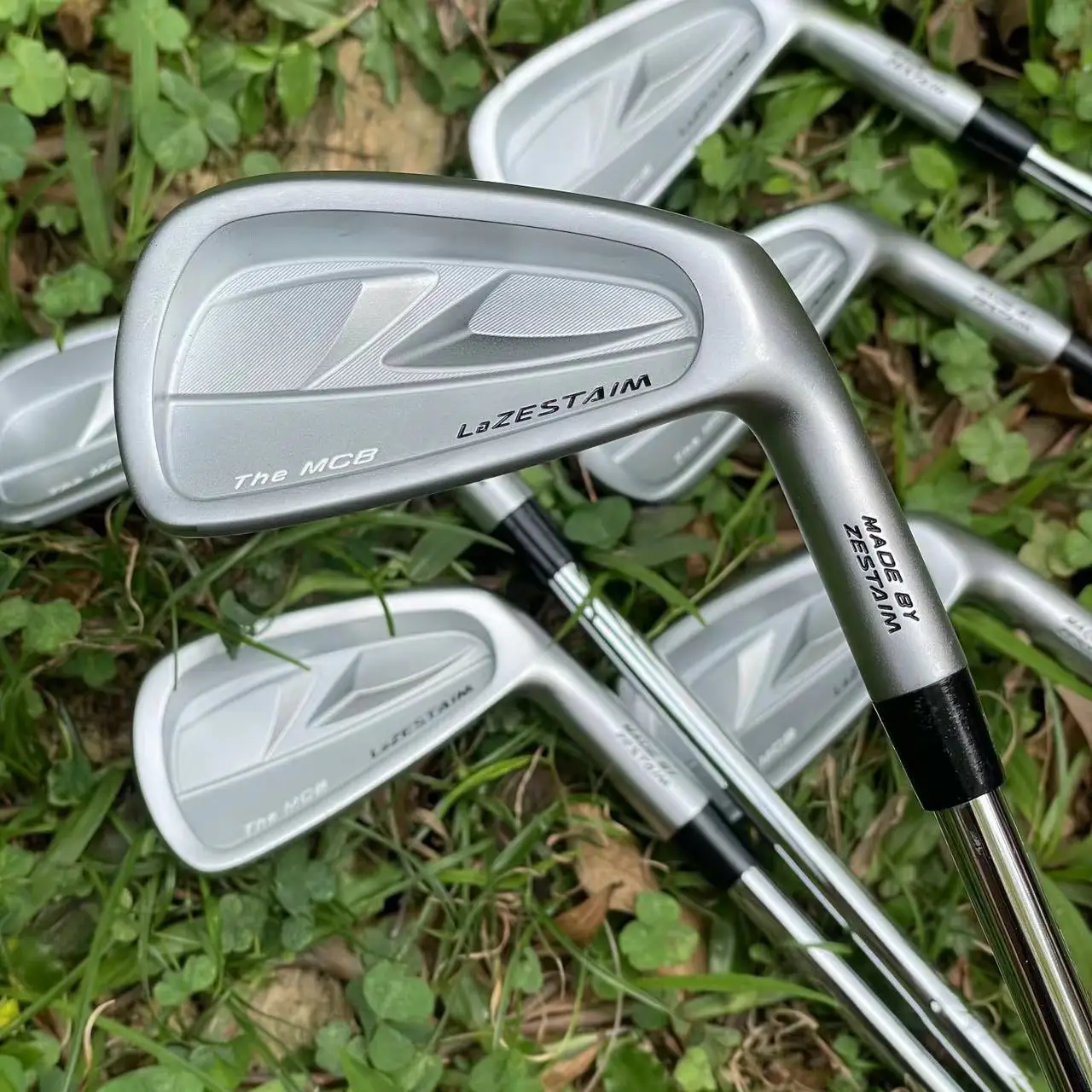 Heren Golfclubs zilver Zestaim MCB Golf Irons 7pcs 4-9P R/S/SR Flex Staal/Grafiet Shaft Met Head Covers