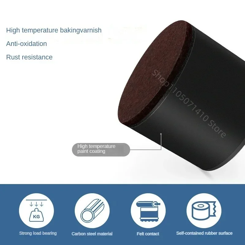 4Pcs Heavy Metal Furniture Feet Leg Pad Carbon Steel Heightening Foot Pads Wear Resistant Anti Slip Riser Floor Protector Mats