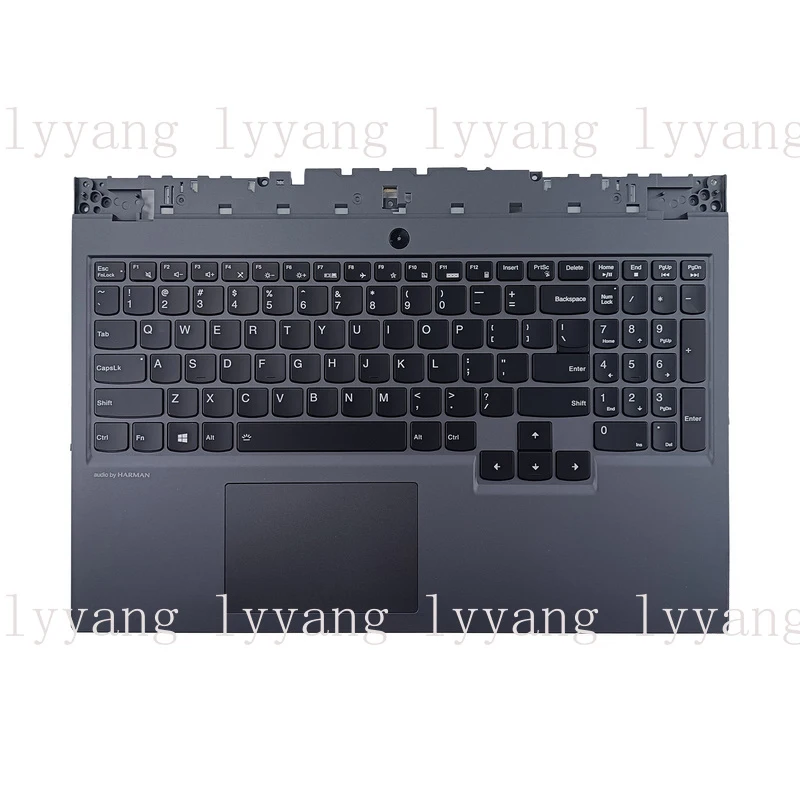f  New For Lenovo Legion 5-15ARH05 laptop Keyboard Palmrest touchpad 5CB0Z27676