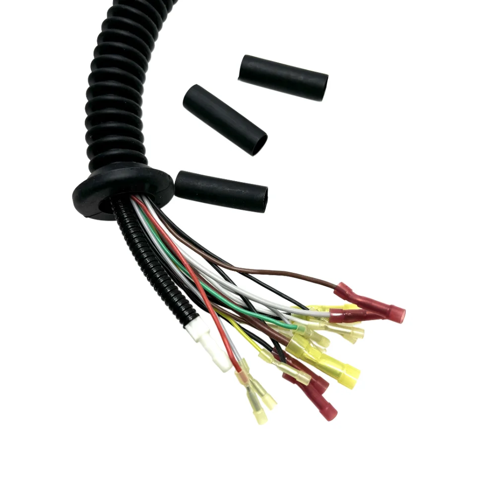 503020 Rear Door Harness Cable Fit For Fiat 500 2007-2015 Tailgate Wiring Loom Repair Set Kit