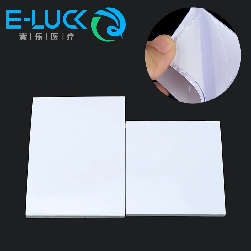 Dental Disposable Mixing Pad Cementing Paper Lab Denture Laboratory Cement Powder Mixing Paper 50 Sheets