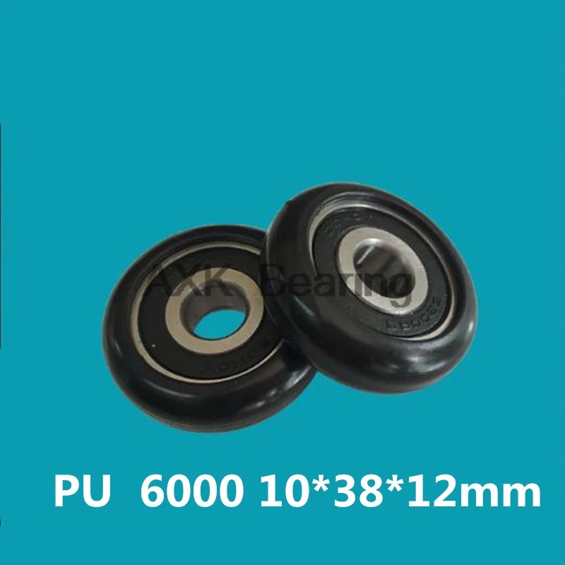 

10x38x12mm 6000ZZ 6000 1036 Arc Wall Cupboard Bearing Pulley 10*38*12mm Bearing Package Plastic Nylon Mute Wheel