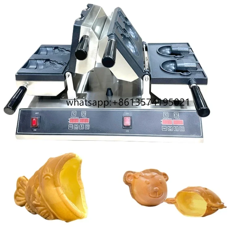 

Hot Selling Custom Iron Shakalaka Finger Cone Thumbs Ice Cream Waffle Machine New Condition for Home Use and Restaurants