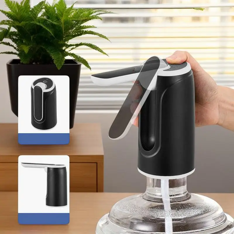 

Water Bottle Pump Portable Water Dispenser Folding Quiet Drinking Device Hot & Cold Household Supplies For Hydration