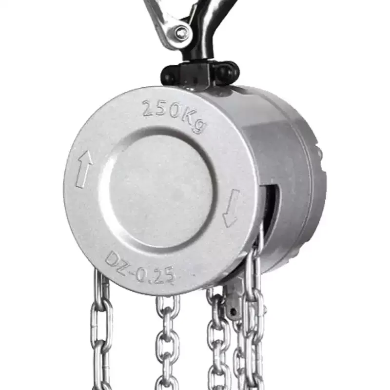 Mini Hand Chain Hoist Hook Mount 0.25/0.5 Ton Capacity 3 Meter Lift CE Certificate Portable Manual Lever Block Lifting NEW