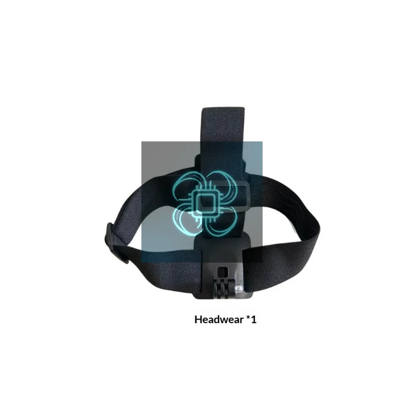 1/5Pcs Adjustable Action Camera Head Strap With Non Slip Elastic Band Secure Fixation For Hiking Biking Vlogging Outdoor Use