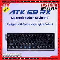 NEW ATK 68RX Wired Magnetic Switch Gaming Mechanical Keyboard 8K Polling Rate Ergonomics RT0.001mm E-sports Gaming Keyboard