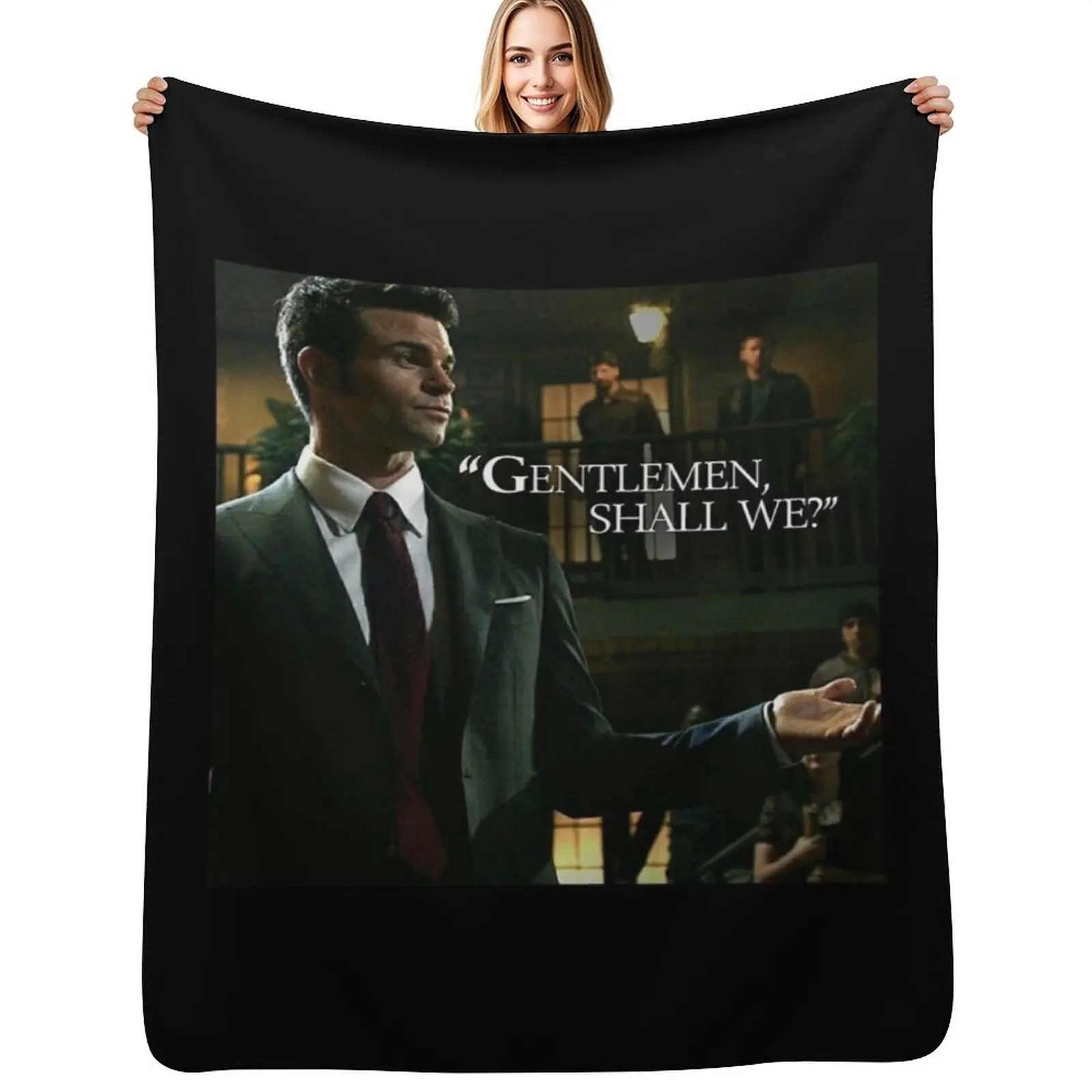 

Elijah Gentlemen shall we Throw Blanket Hairys Nap blankets ands Bed covers Blankets