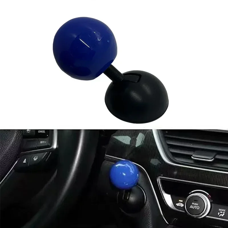 Car Start Button Rocker Decor Ignition Start Stop Button Switch Gear Shift Knob Cover Car Interior Accessories