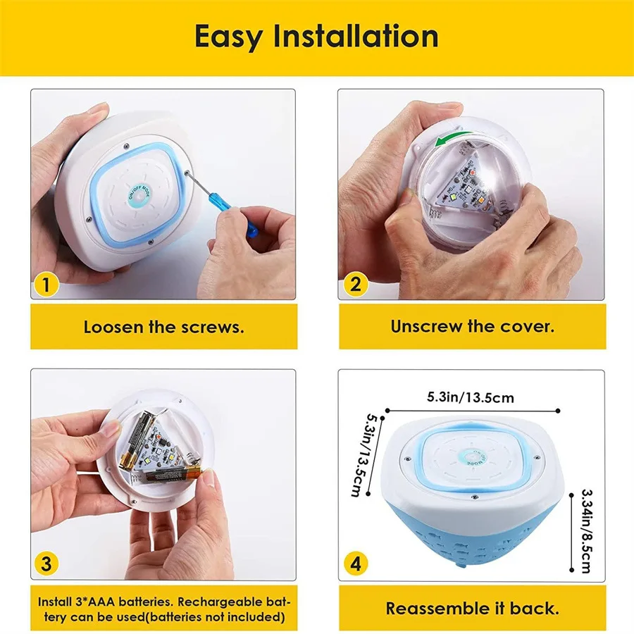 LED Pool & Bathtub Waterproof Fish Projection Light - Aquarium Floating & Fountain Underwater Lamp - Diving Ambiance Light